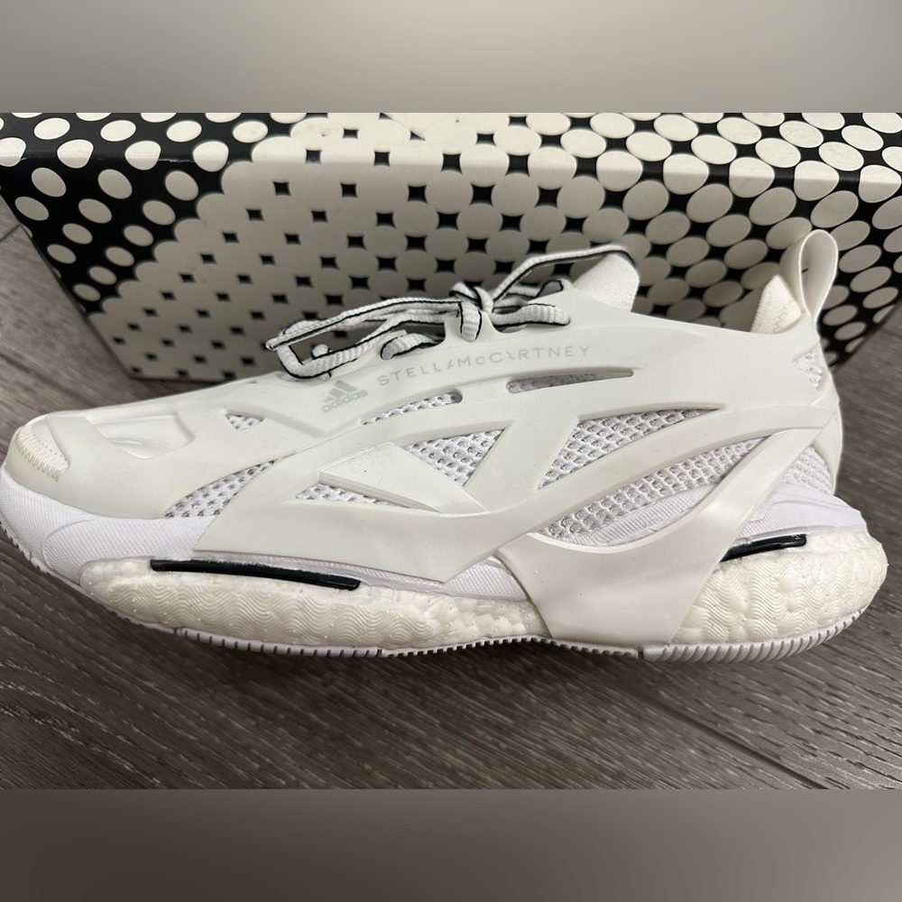 Adidas by Stella McCartney aSMC SOLARGLIDE sneakers, white, size 8 - Picture 8 of 9
